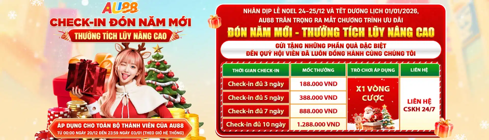 au88 checkin pc banner